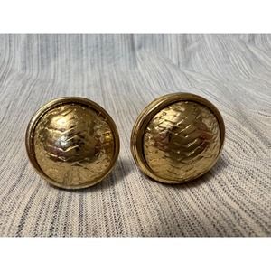 Gianfranco Ruffini Italy Collection VTG Clip Earrings